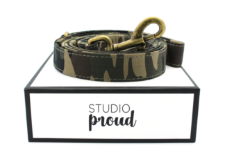 Charlottenburg - Camouflage dog leash - S