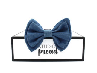 The Bronx - Denim Bow Tie