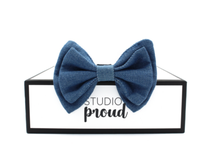 The Bronx - Denim Bow Tie
