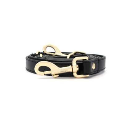 Covent garden - "Handsfree" black leather dog leash - Image 2