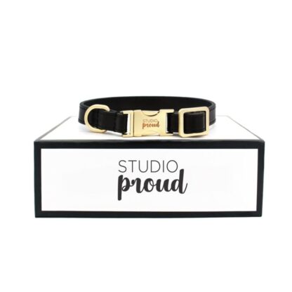 Camden Town - Leather black collar