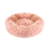 Donut bed - Honden mandje - Fluffy & cosy - Oud Roze