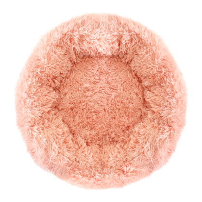 Donut bed - Dog basket - Fluffy & cozy - Old Pink - Image 6