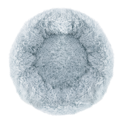 Donut bed - honden mandje - Fluffy & cosy - Licht grijs - Afbeelding 6