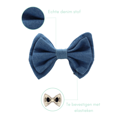 The Bronx - Denim Bow Tie - Afbeelding 9