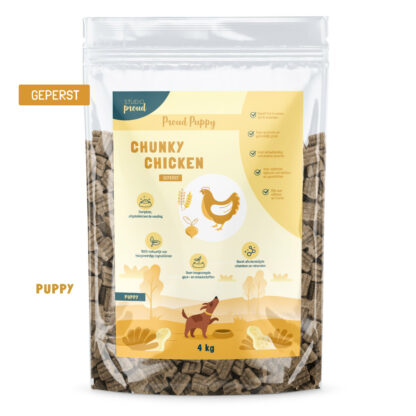 Proud Puppy Chunky Chicken Squeezy losse zak
