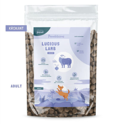 Proudelicious Lucious Lamb Crunchy losse zak