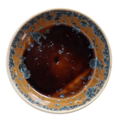 Genève - Dog food bowl - Blue with brown accents - Image 3
