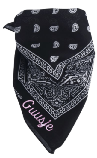 Bandana -Ibiza - Es Vedrá - Zwart