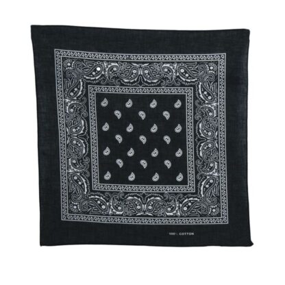 Bandana -Ibiza - Es Vedrá - Zwart - Afbeelding 2