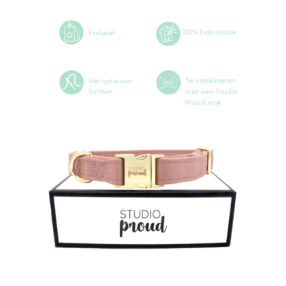 San Marco - halsband - Oud roze satijn - Image 3