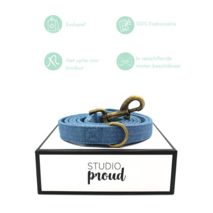 Queens - Denim dog leash - Image 13