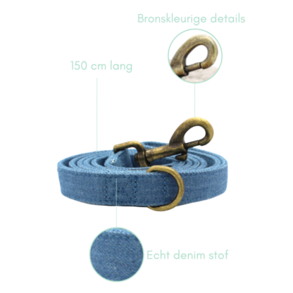 Queens - Denim dog leash - Image 12