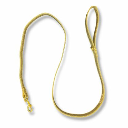 Ipanema - Gold colored dog leash with gold colored accessories - Image 5