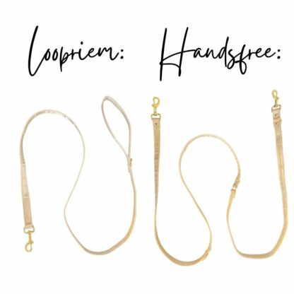 Ipanema - Gold colored dog leash with gold colored accessories - Image 6