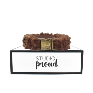 Frederiksberg - Teddy Dark Brown halsband