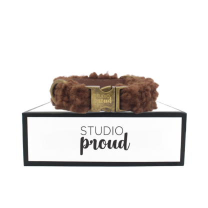 Frederiksberg - Teddy Dark Brown halsband
