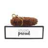 Vesterbro - Teddy Dark Brown hondenriem