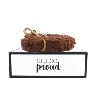 Vesterbro - Teddy Dark Brown hondenriem