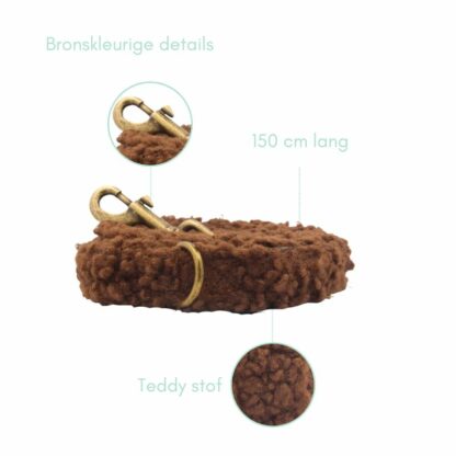 Vesterbro - Teddy Dark Brown hondenriem - Image 4