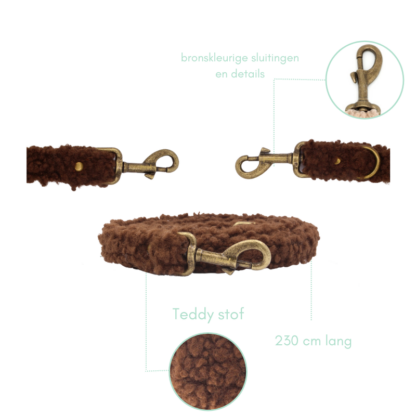 "Handsfree" cityline - Teddy Dark Brown - Afbeelding 5