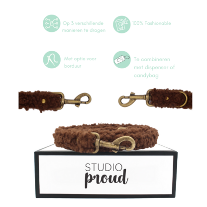 "Handsfree" cityline - Teddy Dark Brown - Afbeelding 4
