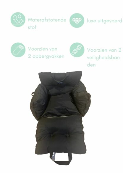 Automand - Hondenmand - Medium - Zwart - Afbeelding 5
