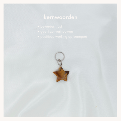 Tijgeroog ster hanger - Image 2