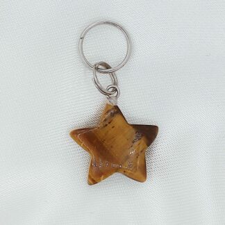 Tijgeroog ster hanger