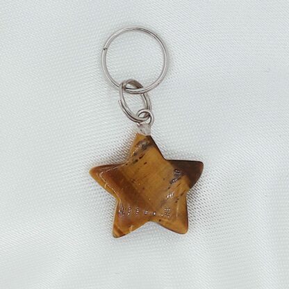 Tijgeroog ster hanger