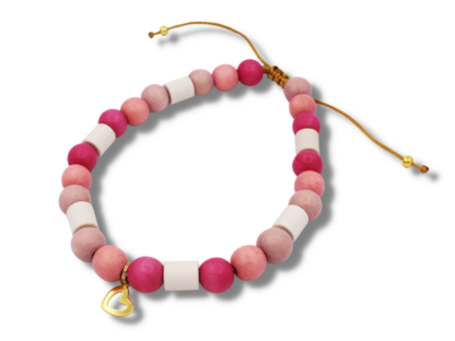 Roze anti-tekenband Saint-Laurent - Image 2