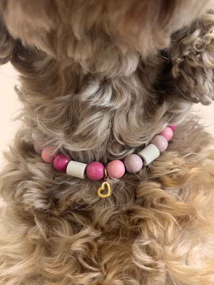 Roze anti-tekenband Saint-Laurent - Image 3