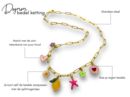 DOGMOM bedel ketting - Sorrento - Afbeelding 2