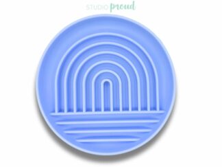 Slowfeeder - Regenboog - Blauw