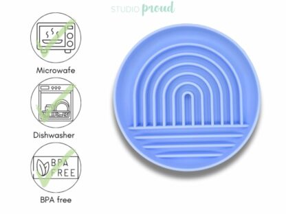 Slowfeeder - Regenboog - Blauw - Afbeelding 2