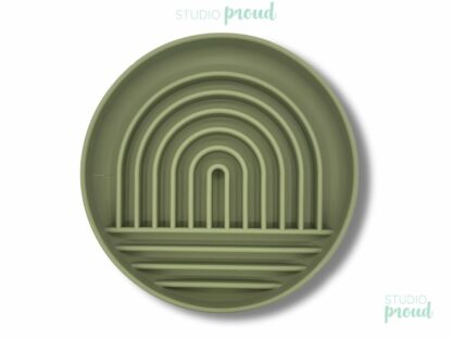 Slowfeeder - regenboog - Groen