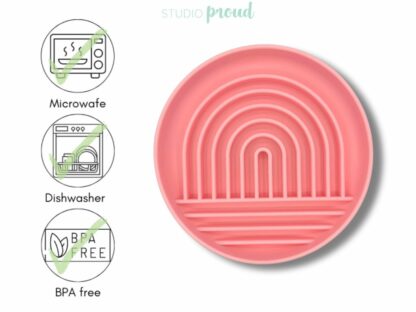 Slowfeeder - regenboog - Roze - Afbeelding 2