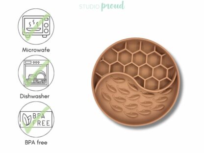 Slowfeeder - vissen - Bruin - Afbeelding 2