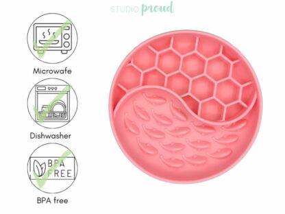 Slowfeeder - vissen - Roze - Afbeelding 2