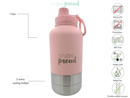 Waterfles Roze - Afbeelding 2