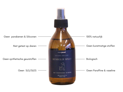 Natuurlijke hondenverzorging - Detangler Spray - Ontklitspray - Afbeelding 2