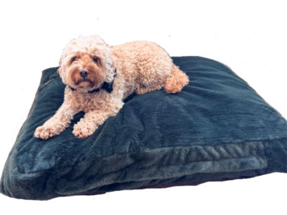 Fur fleece Green hondenkussen